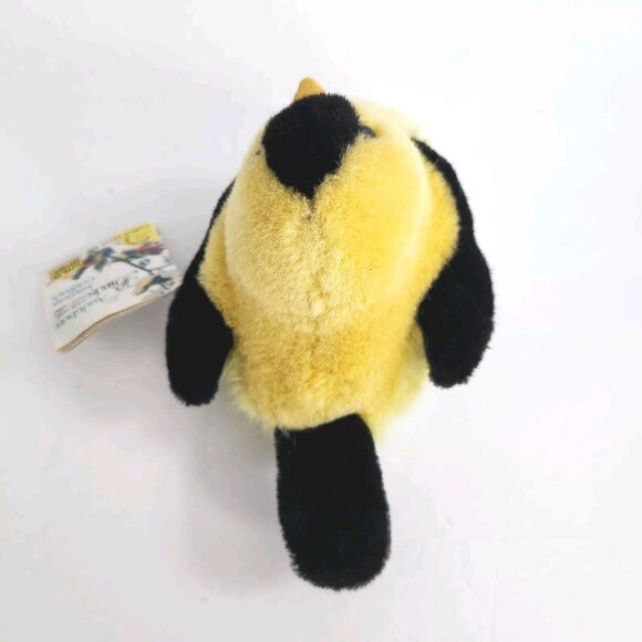 Vtg Wild Republic Audubon Bird Plush Talking Stuffed Animal American Goldfinch - Picture 6 of 16